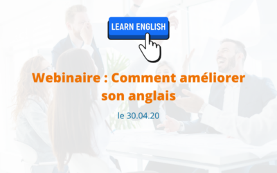 Webinaire Améliorer son anglais