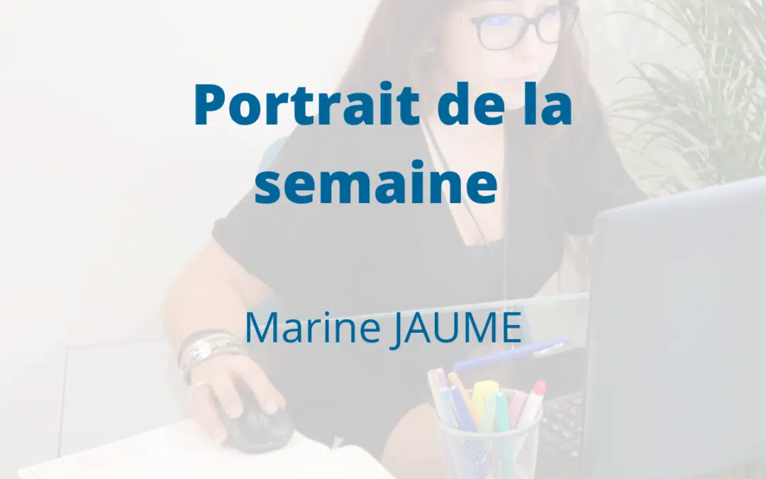 Portrait Marine JAUME