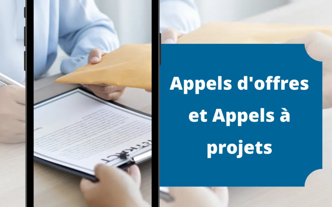 Appels d’offres & Appels à projets