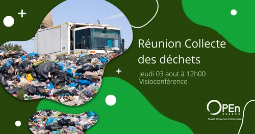 Réunion Collecte des déchets – 03 aout à 12h en visioconférence