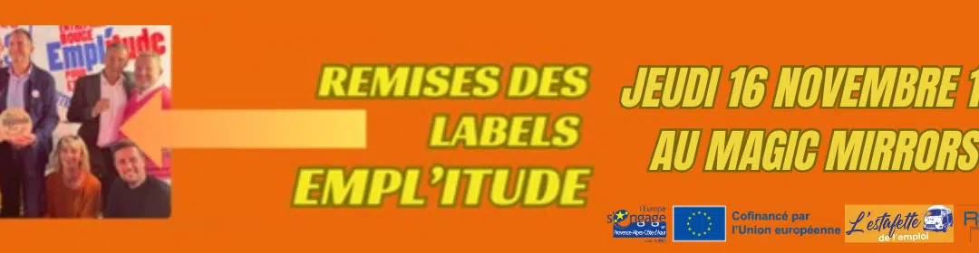 Remise des labels Empl’itude